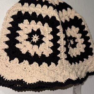 Urban Outfitters Crochet Bucket Hat